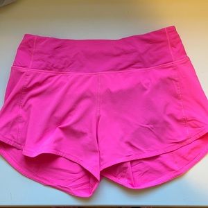 Lululemon speed up shorts 4”
